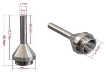 Tête rotative 3mm